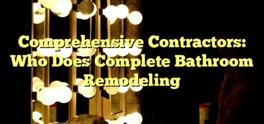 Comprehensive Contractors: Who Does Complete Bathroom Remodeling 